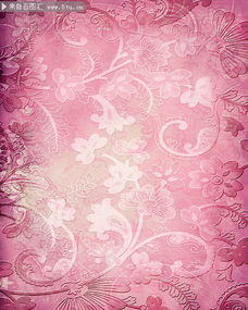 紫红花纹背景图片
