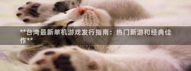 顺盈平台注册网址是什么：**台湾最新单机游戏发行指南：热门新游和经典佳
作**