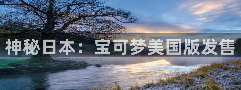 顺盈娱乐登录平台是什么软件呀：神秘日本：宝可梦美国版发售