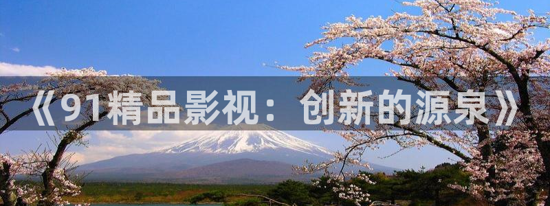 宅男视频52x：《91精品影视：创新的源泉》